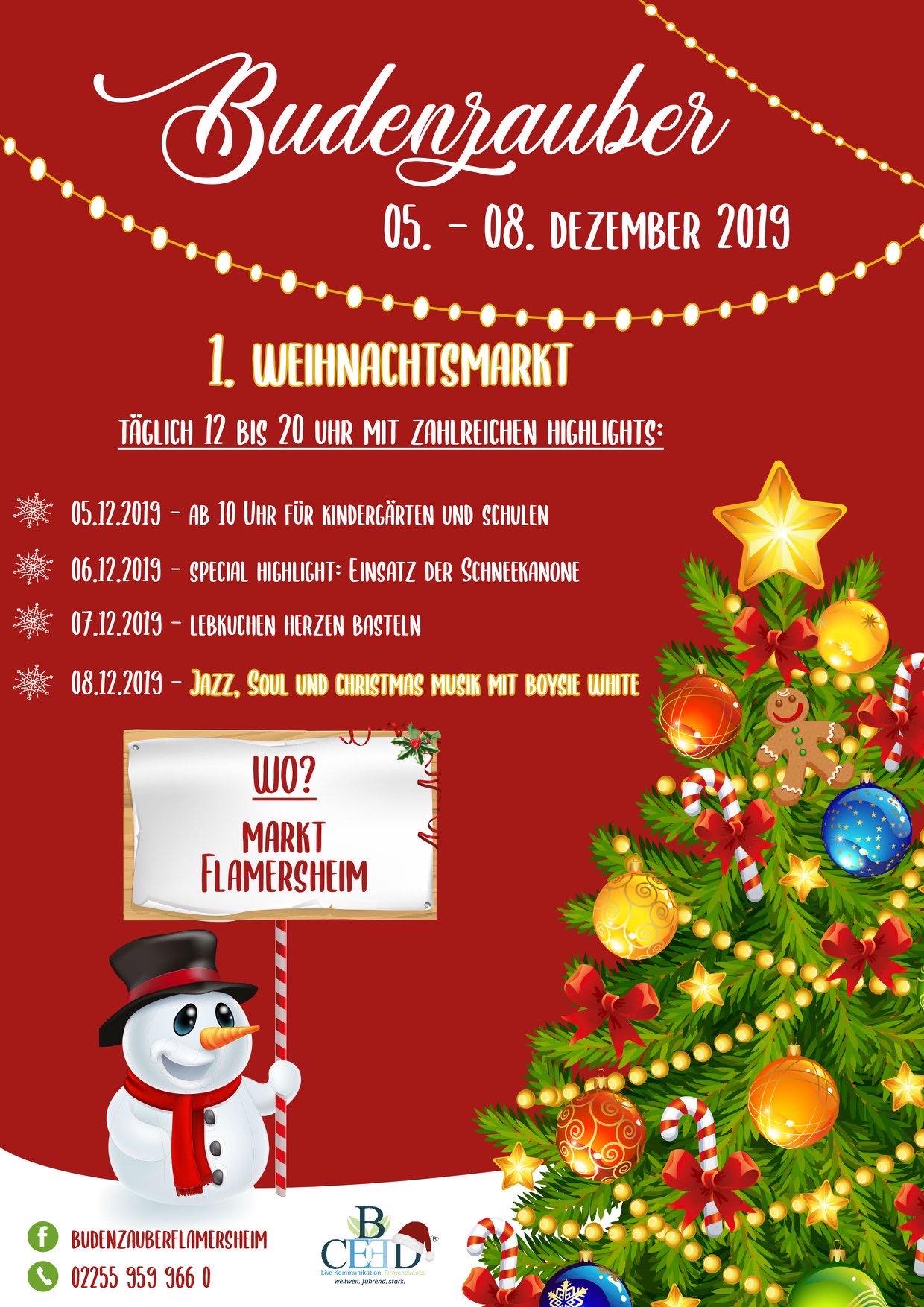 Gospel & Weihnachtslieder zum Mitsingen / Weihnachtsmarkt Euskirchen